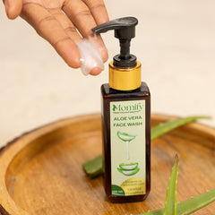 Organic Aloe Vera Face Wash Momify Pure Dew