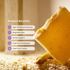 Momify Golden Glow Turmeric Oatmeal Soap β 100% Organic & Farm-Fresh