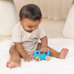 Sky Rider β Wooden Blue bus