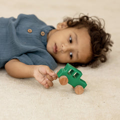 Trail Bliss - Wooden green jeep