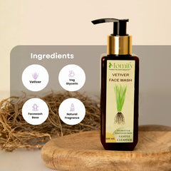 Organic vetiver face wash Momify EarthGlow Organic Vetiver Face Wash (100ml)
