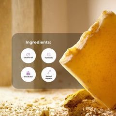 Momify Golden Glow Turmeric Oatmeal Soap β 100% Organic & Farm-Fresh