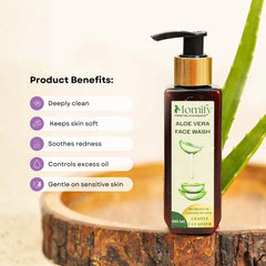Organic Aloe Vera Face Wash Momify Pure Dew