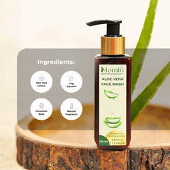 Organic Aloe Vera Face Wash Momify Pure Dew