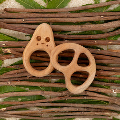 Wholesome Bites Duo – Neem Wood Baby Teether Combo