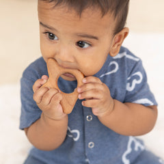 Starlight Dreams Duo – Neem Wood Baby Teether Combo