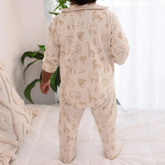 OEKO-TEX® Certified Organic Cotton Footed Baby Romper – 2-Way Zipper, Ultra Soft & Breathable | Newborn to Toddler | Momify Footed Romper