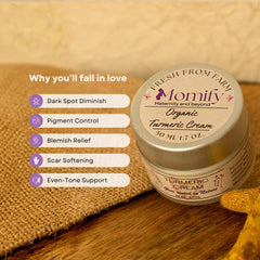 Momify Golden Glow Organic Turmeric Cream