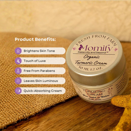 Momify Golden Glow Organic Turmeric Cream