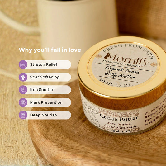 Momify Belly Bloom Organic Cocoa Butter