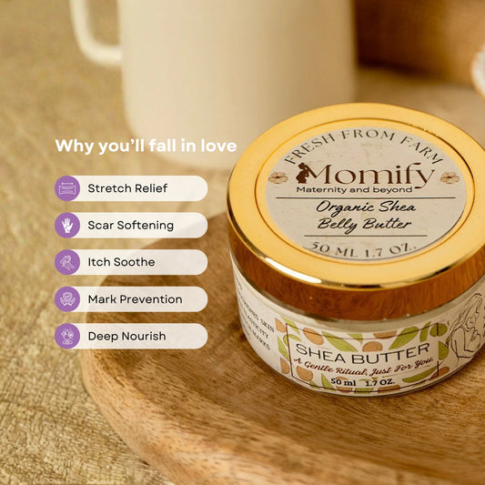Momify BellyNurture Organic Shea Butter Cream