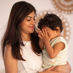 100% Muslin Sleeveless Jabla for Newborn - sheep