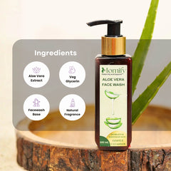 Organic Aloe Vera Face Wash Momify Pure Dew