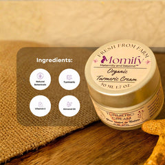 Momify Golden Glow Organic Turmeric Cream