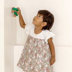 Trail Bliss - Wooden green jeep