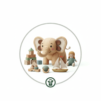 Zero-plastic toys